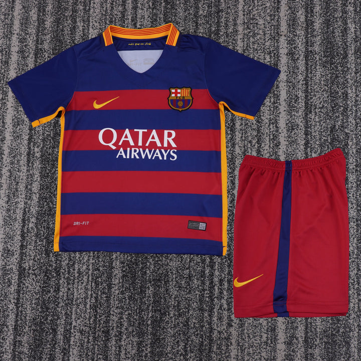 Camisa Retrô Barcelona 2015/16 Home Infantil – Belt Sports