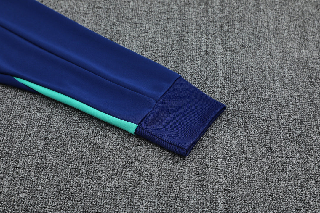 Conjunto Brasil 2025/26 Azul Marinho - Capuz