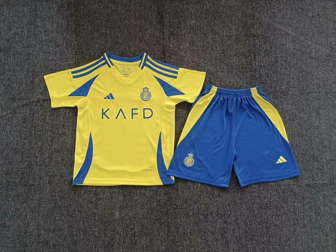 Conjunto Infantil Al Nassr 2024/25 Home
