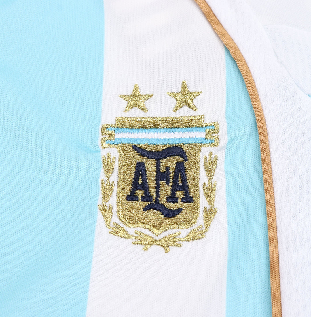 Camisa Retrô Argentina 2006 Home Infantil – Belt Sports