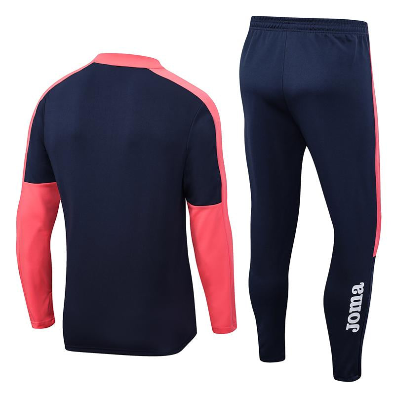 Conjunto Treino Joma - Azul Marinho/Rosa