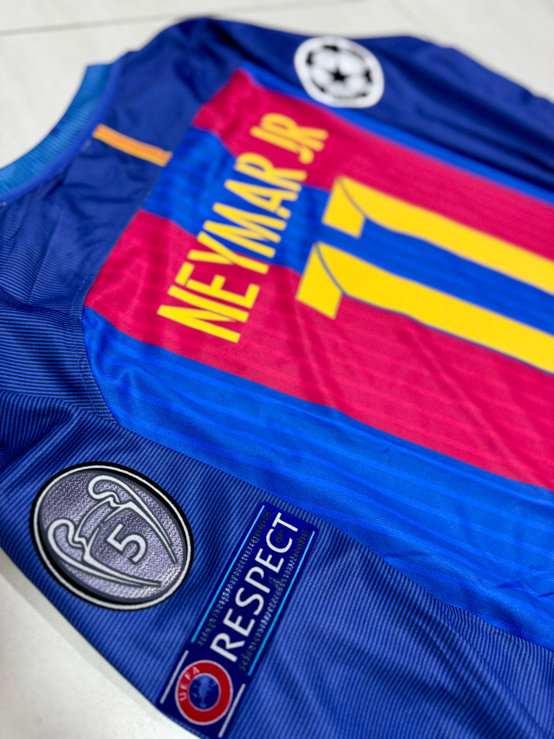 Camisa Retrô Barcelona 2016/17  (+Patch) - Manga Longa