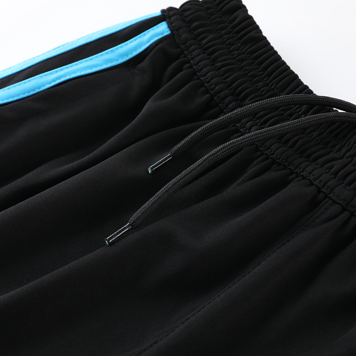 Calça Treino Adidas  - Preto/Azul