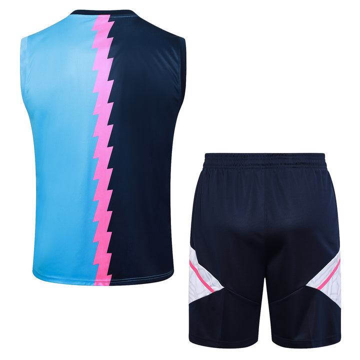 Kit Regata Arsenal 23/24 - Azul Marinho/Azul Bebê/Rosa