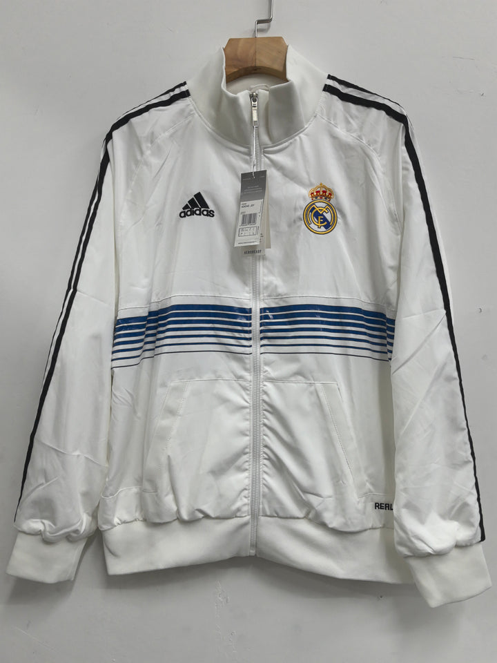 Jaqueta Corta Vento Real Madrid 2025/26 - Branca
