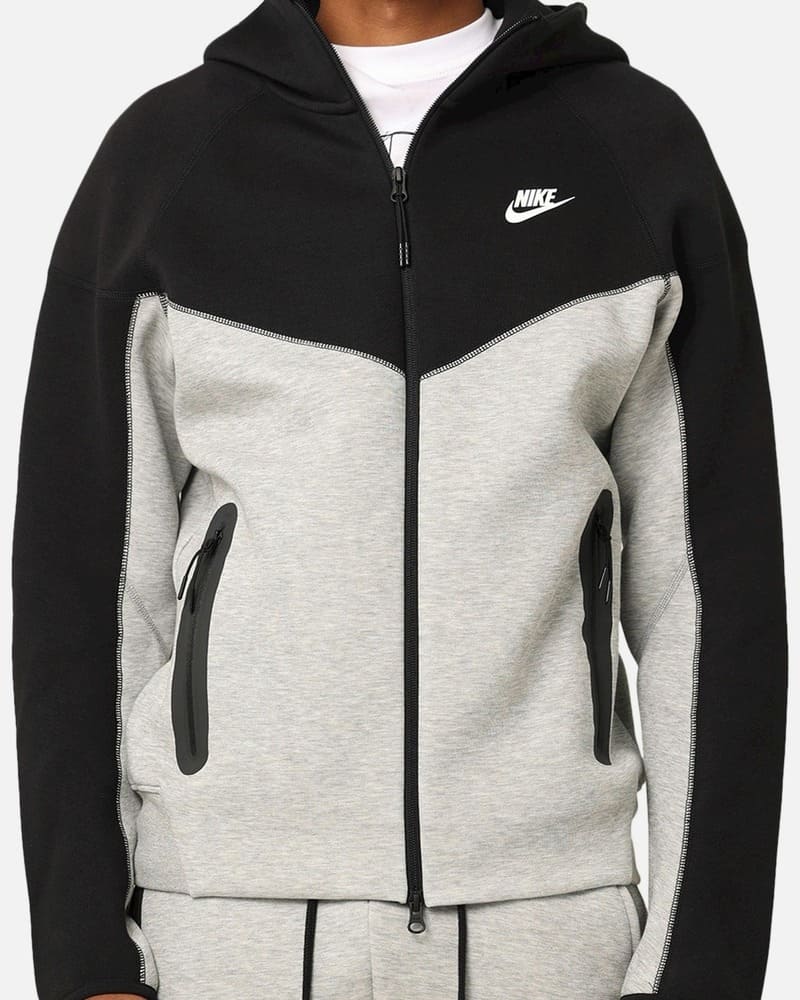 Conjunto Nike Tech Fleece Cinza/Preto 2023 (New Season) – beltsports