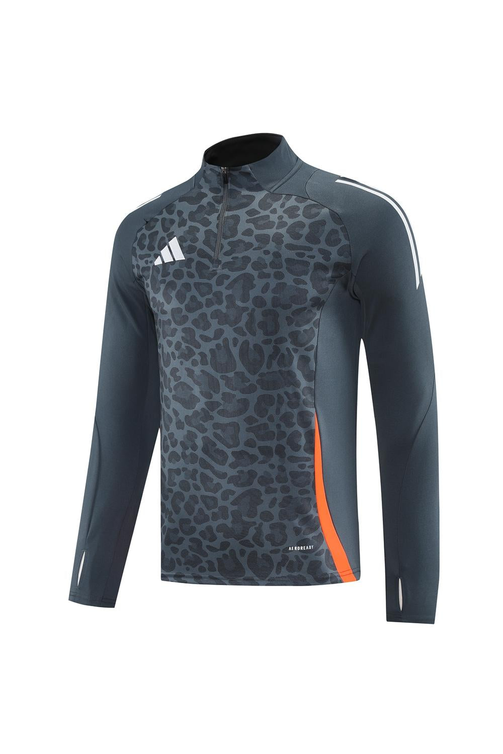 Blusão Treino Adidas - Cinza Escuro