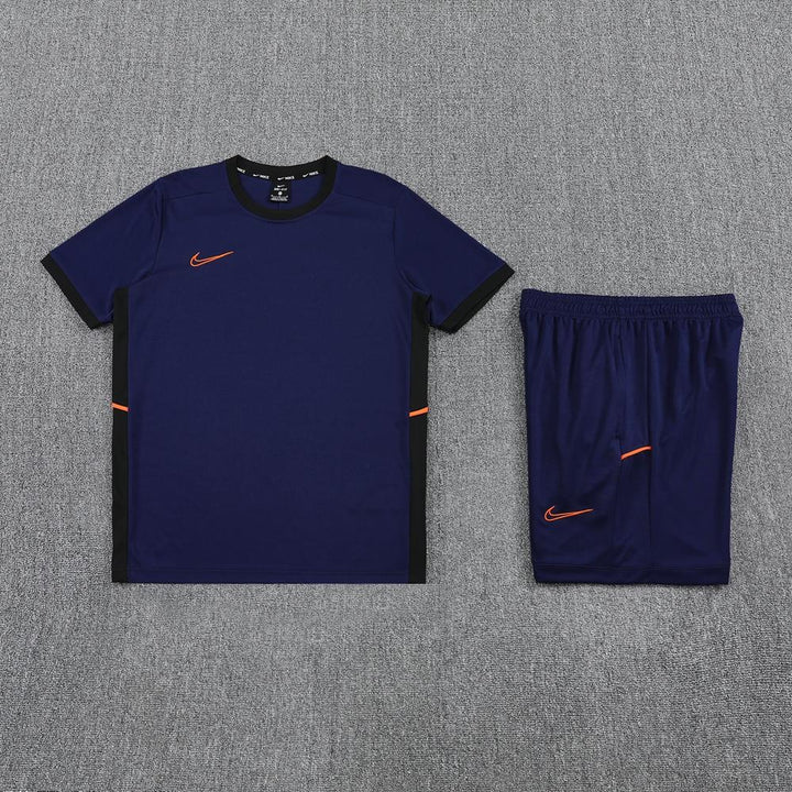 Kit Nike - Azul Escuro/Laranja