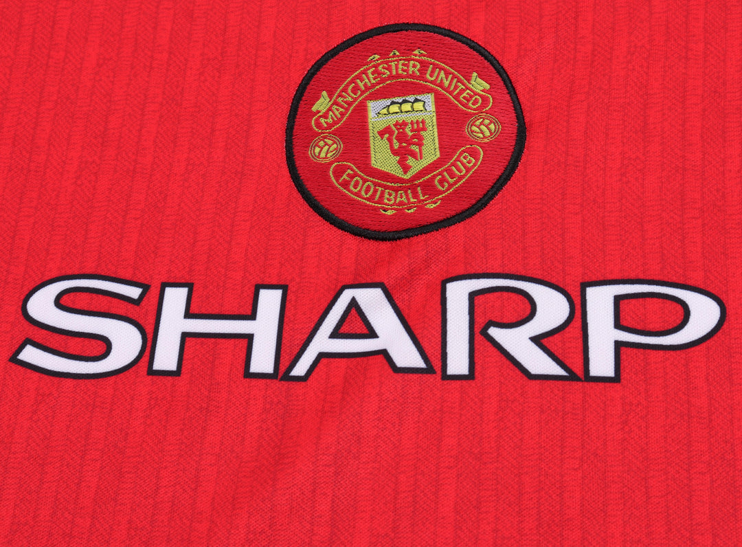 Camisa Retrô Manchester United 1996/97 Home Infantil – Belt Sports