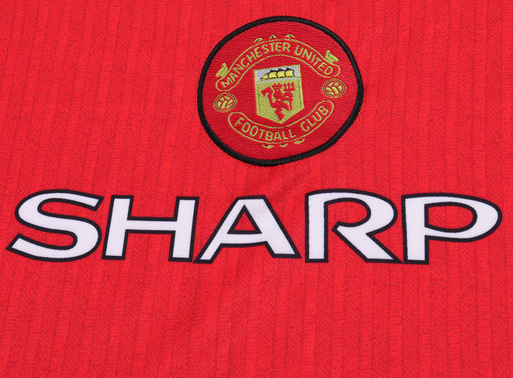 Camisa Retrô Manchester United 1996/97 Home Infantil – Belt Sports