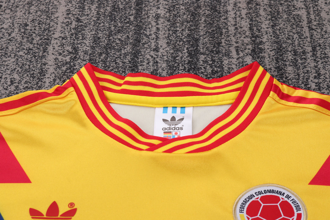 Camisa Retrô Colômbia 1990 Away Infantil – Belt Sports