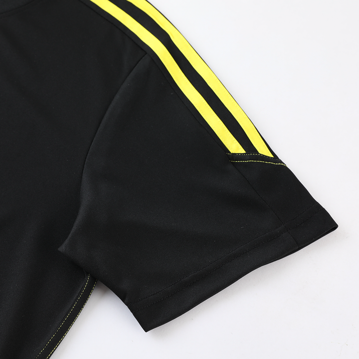Kit Calça Adidas - Preto/Amarelo