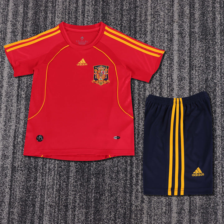 Camisa Retrô Espanha 2008 Home Infantil – Belt Sports