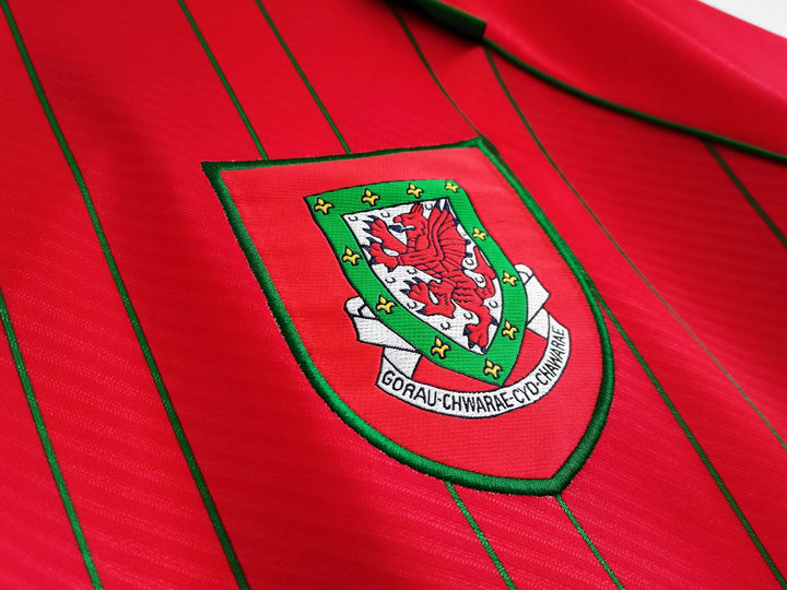 Camisa Retrô País de Gales 1994 Home