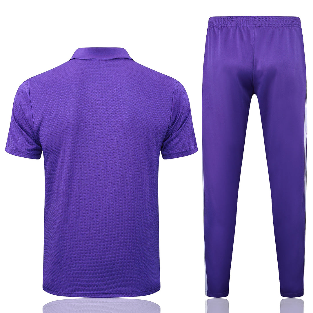 Kit Polo Real Madrid 25/26 - Roxo