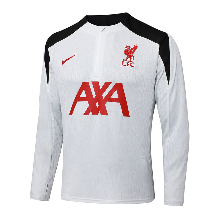 Blusão Liverpool 2025/26 - Cinza Claro