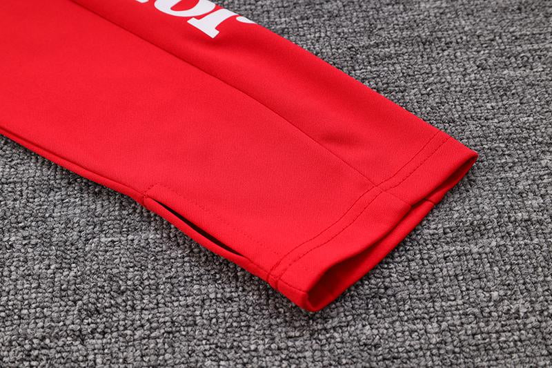 Conjunto Treino Joma - Preto/Vermelho II