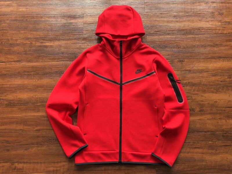 Jaqueta Nike Tech Fleece Vermelha – beltsports