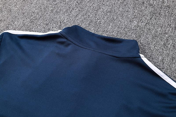 Blusão Treino Adidas - Azul Marinho/Branco