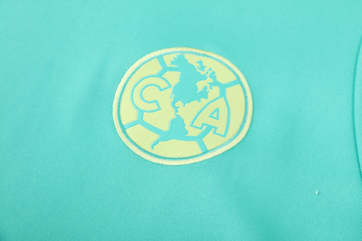 Blusão Club América 2025/26 Azul Turquesa - Capuz