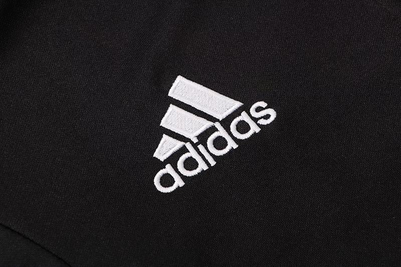 Blusão Treino Adidas - Preto/Branco