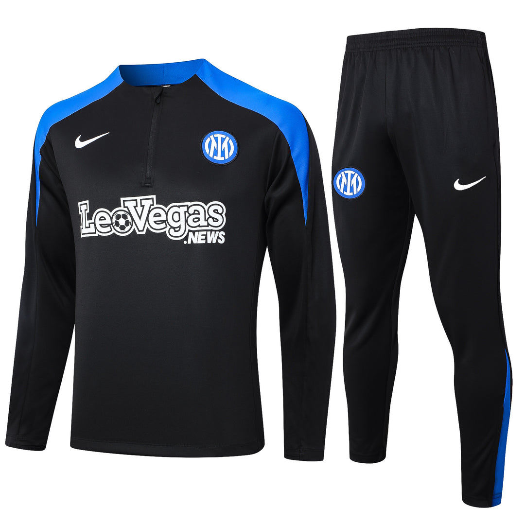 Conjunto Treino Inter de Milão 24/25 - Preto/Azul