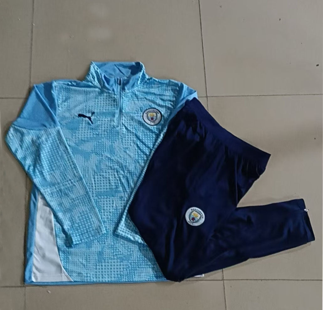 Conjunto Treino Manchester City 25/26 - Azul Capri