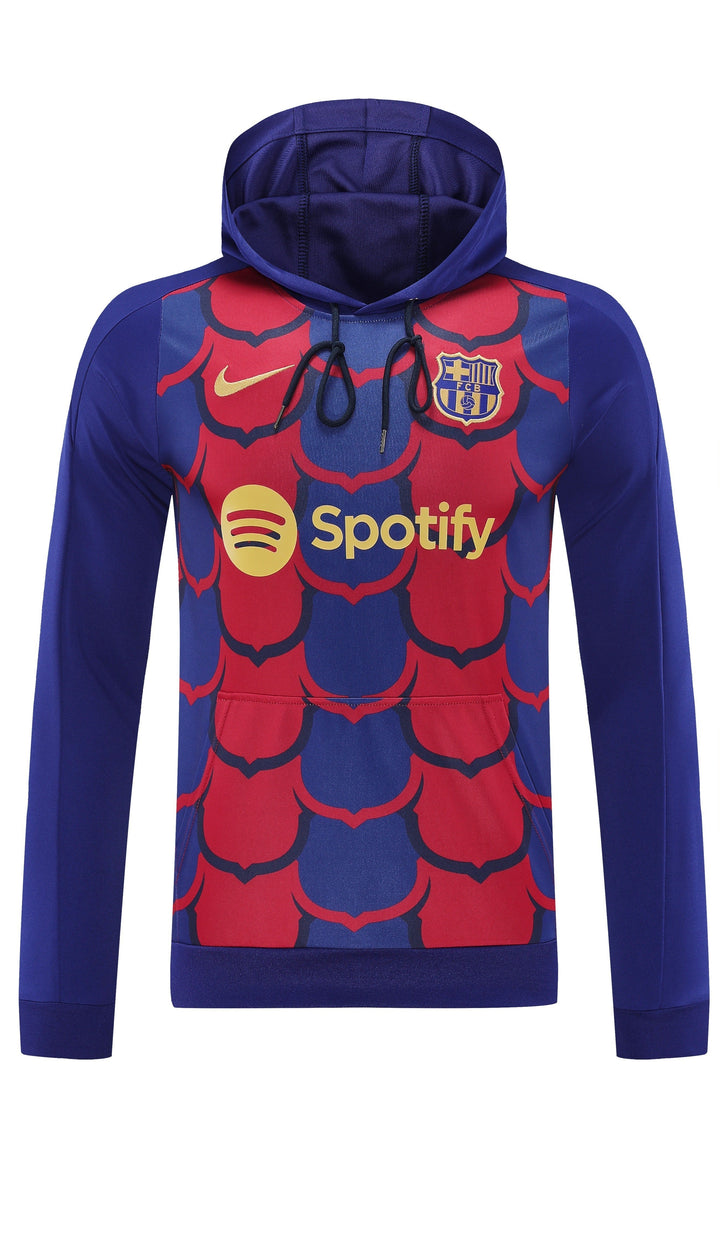 Blusão Barcelona 2025/26 Azul - Capuz