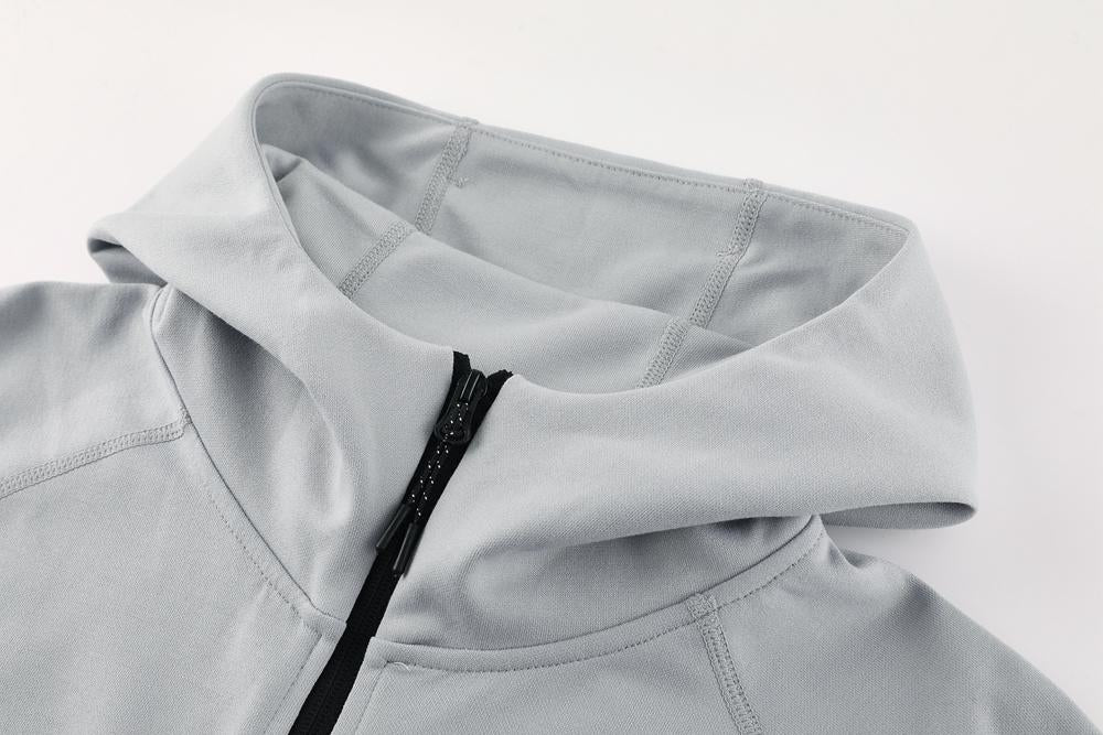 Jaqueta Nike Tech Fleece - Cinza Claro