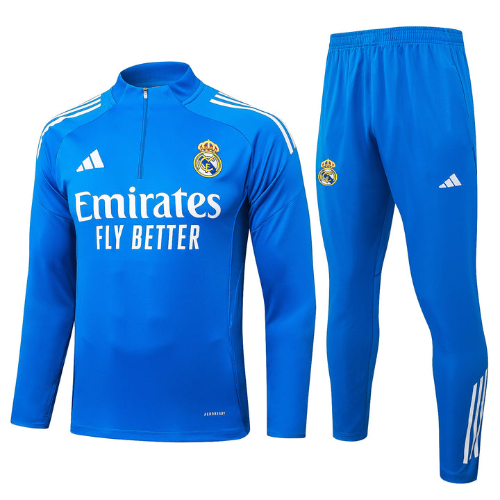 Conjunto Treino Real Madrid 25/26 - Azul Royal