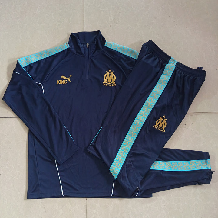Conjunto Treino Olympique de Marseille 25/26 - Azul Marinho
