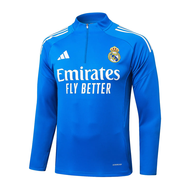 Blusão Real Madrid 2025/26 - Azul Claro