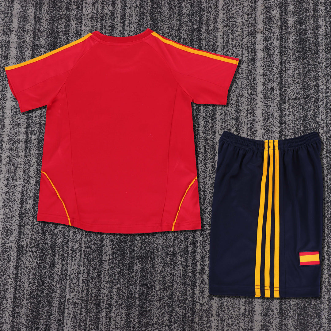 Camisa Retrô Espanha 2008 Home Infantil – Belt Sports