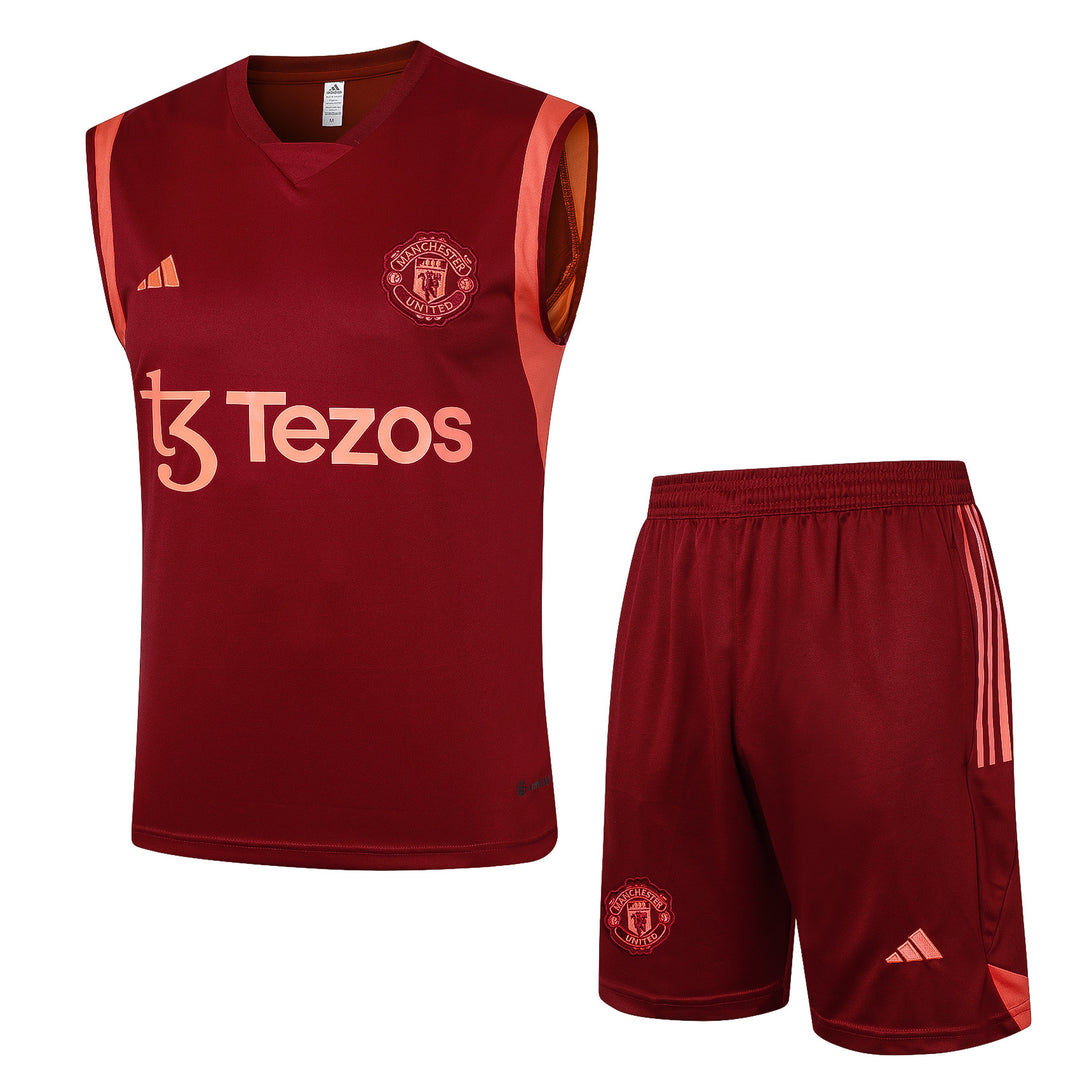 Kit Regata Manchester United 23/24 - Vermelho