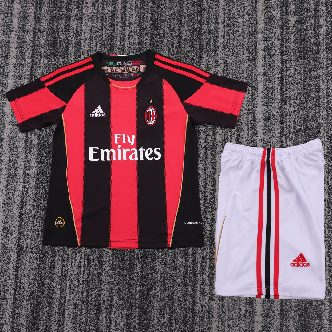 Camisa Retrô Milan 2010/11 Home Infantil – Belt Sports