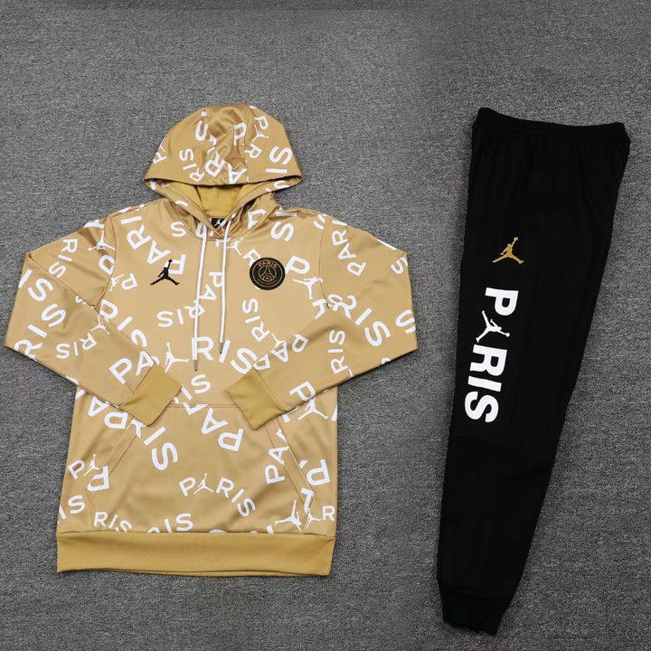 Conjunto PSG Bege - Capuz