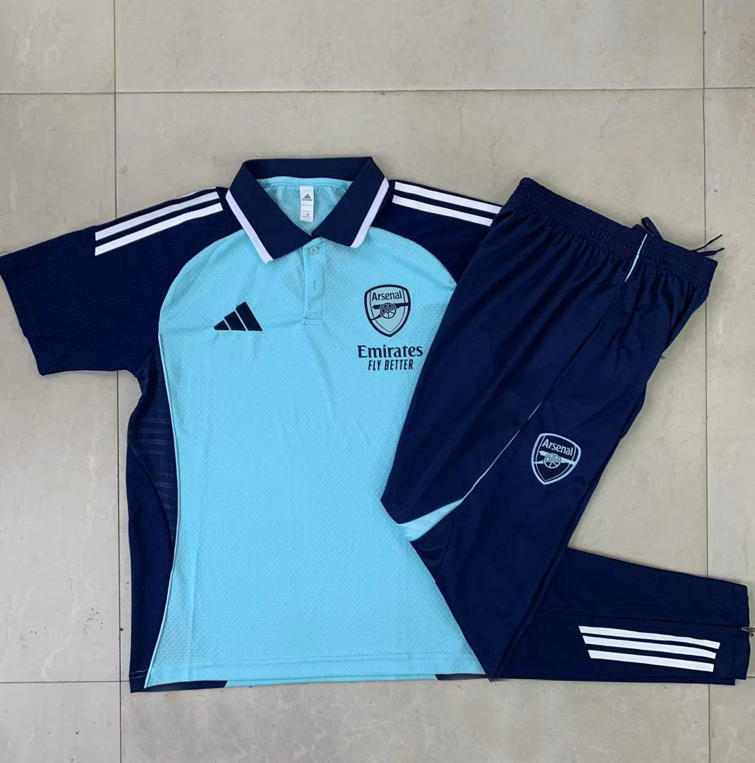 Kit Polo Arsenal 25/26 - Verde Água