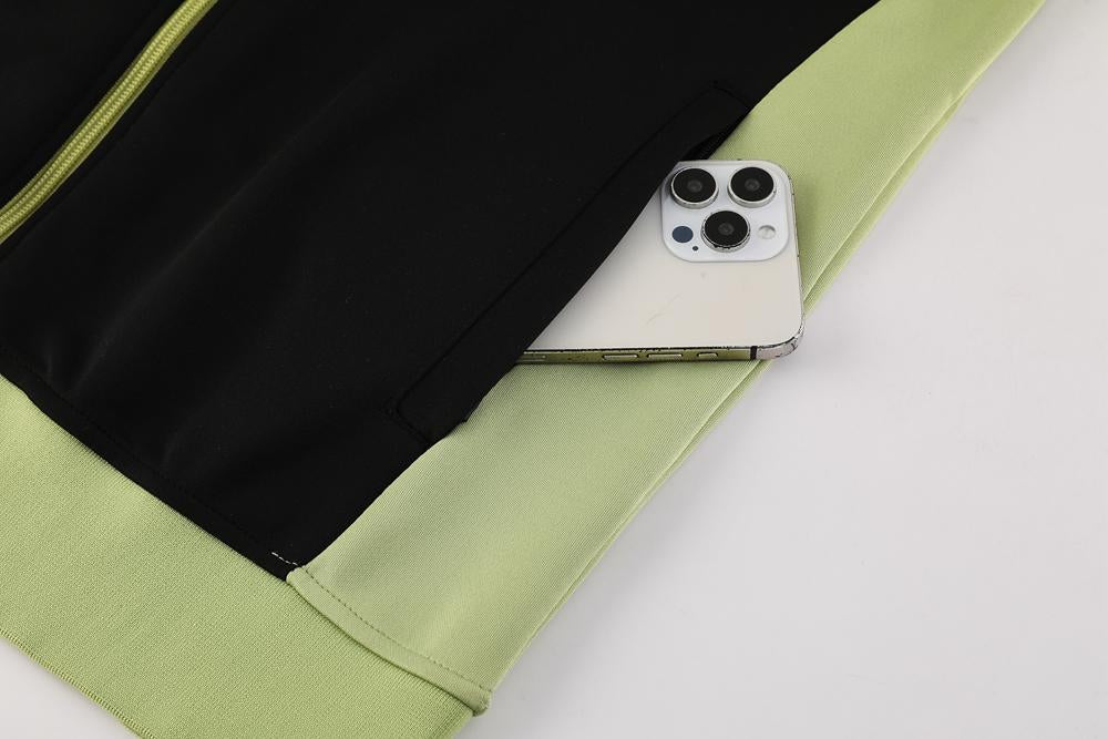 Conjunto Adidas - Preto/Verde Oliva