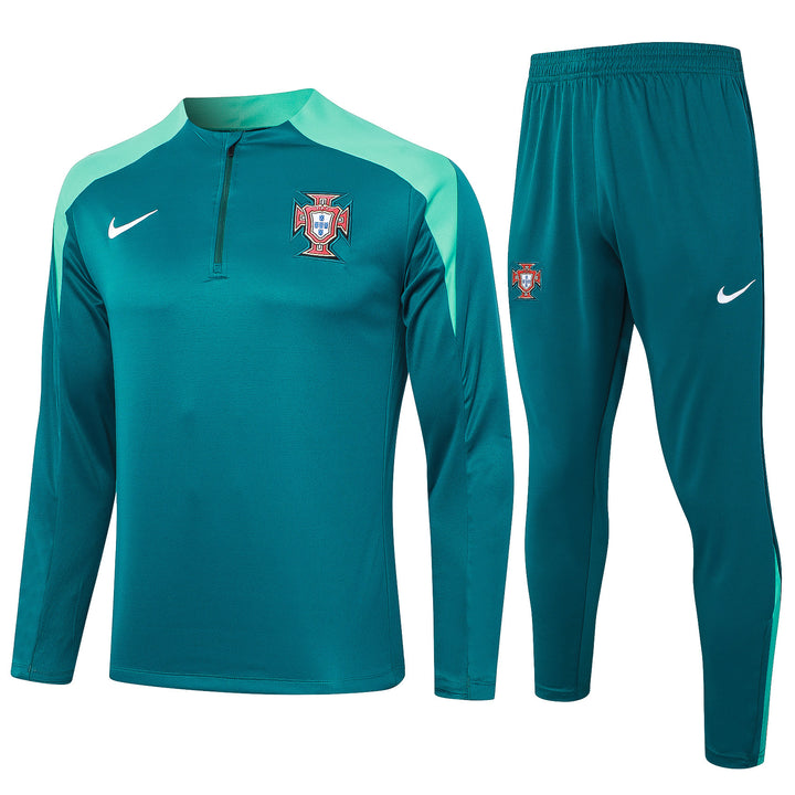 Conjunto Treino Portugal 24/25 - Verde Água