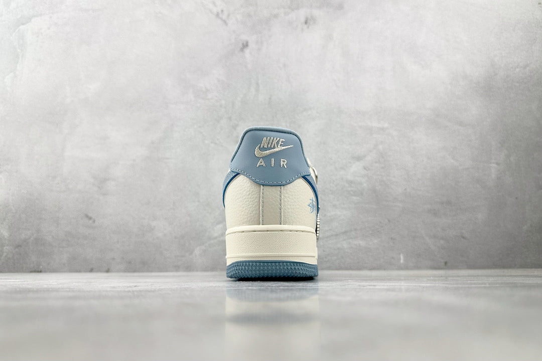 Nike Air Force 1 Louis Vuitton – Azul Claro/Branco