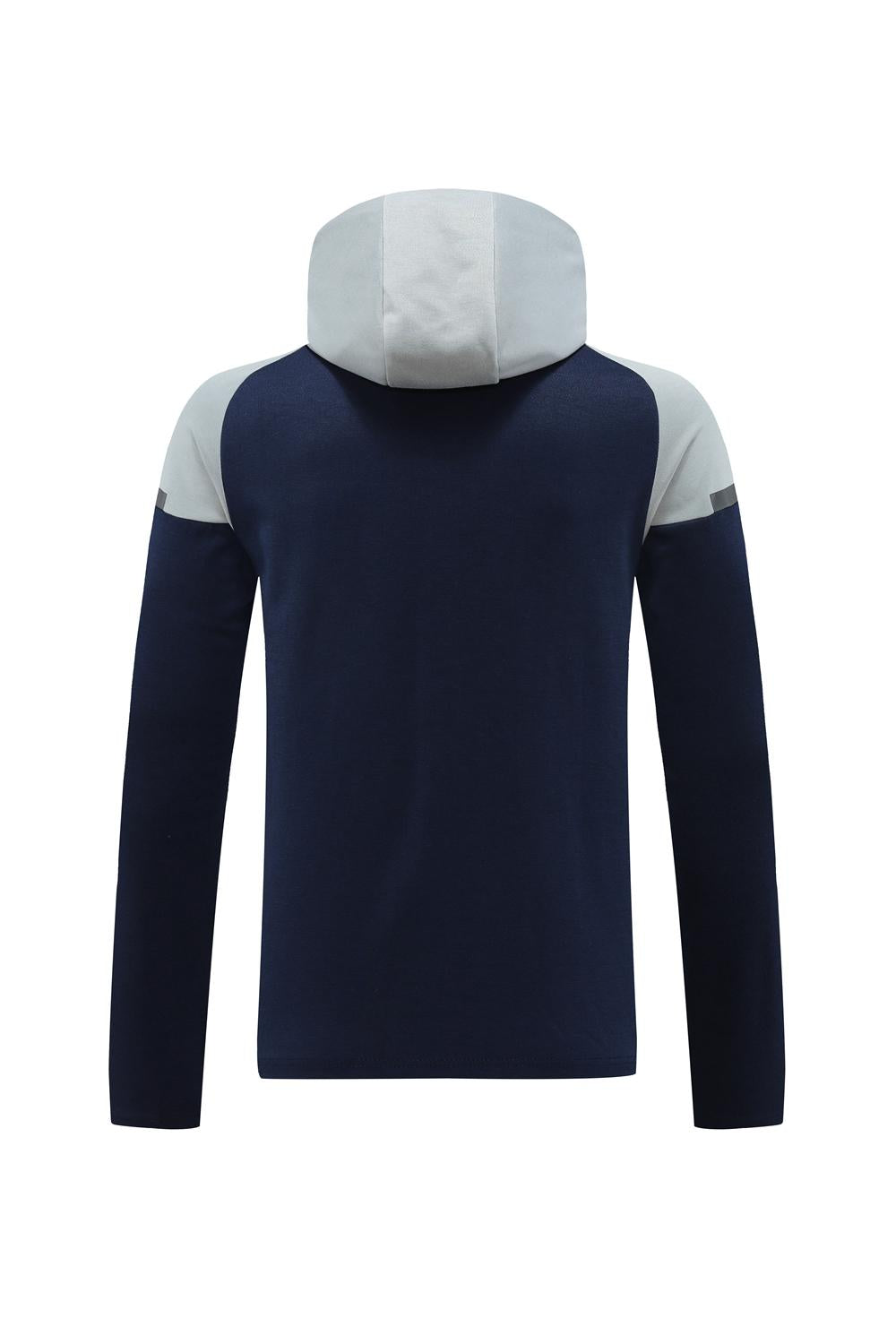 Jaqueta Puma Tech Fleece - Azul Escuro/Cinza