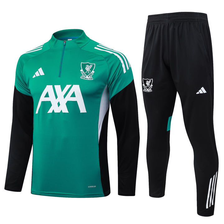 Conjunto Treino Liverpool 25/26 - Verde/Preto