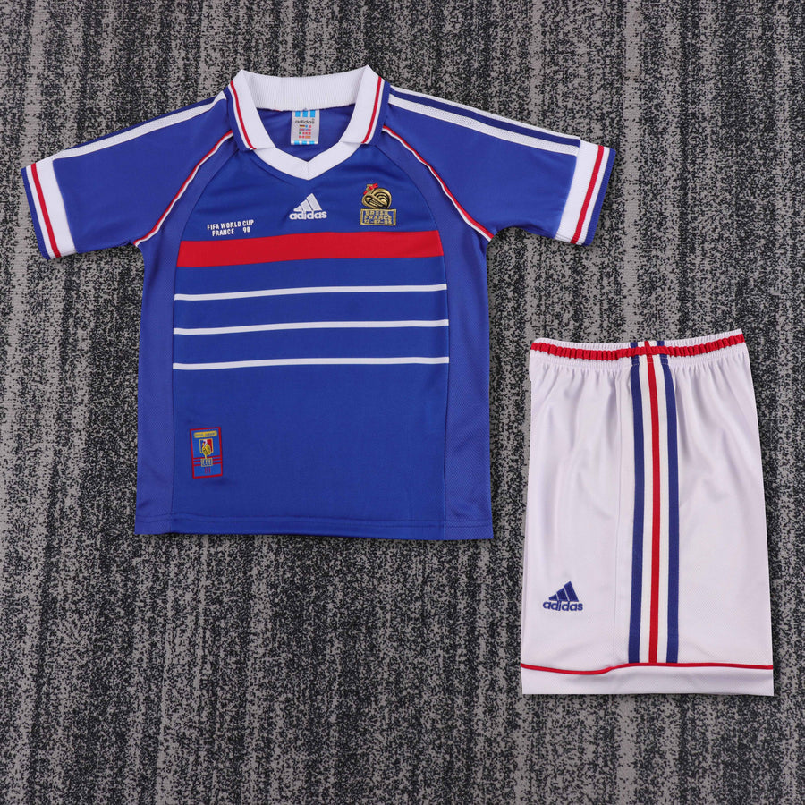 Camisa Retrô França 1998 Home Infantil – Belt Sports