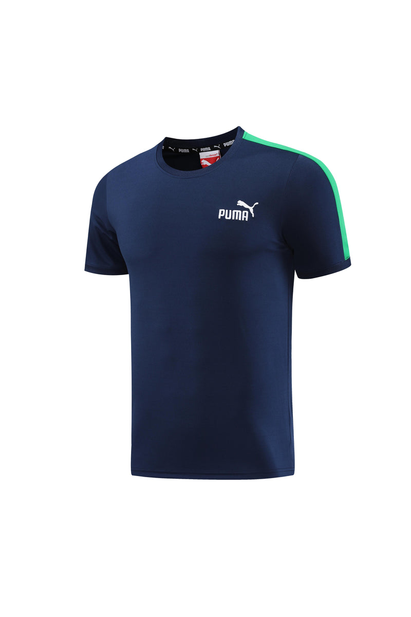 Camisa Treino Puma - Azul Marinho/Verde