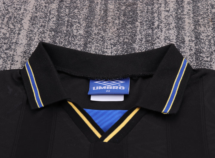 Camisa Retrô Manchester United 1993/94 Away Infantil – Belt Sports