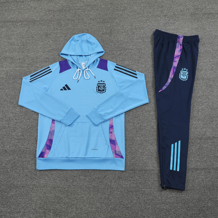 Conjunto Argentina 2024/25 Azul Claro - Capuz