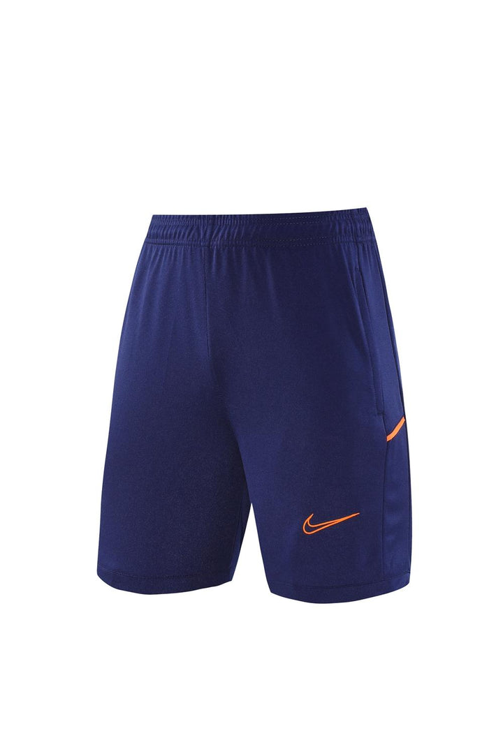 Short Treino Nike - Azul Escuro/Laranja