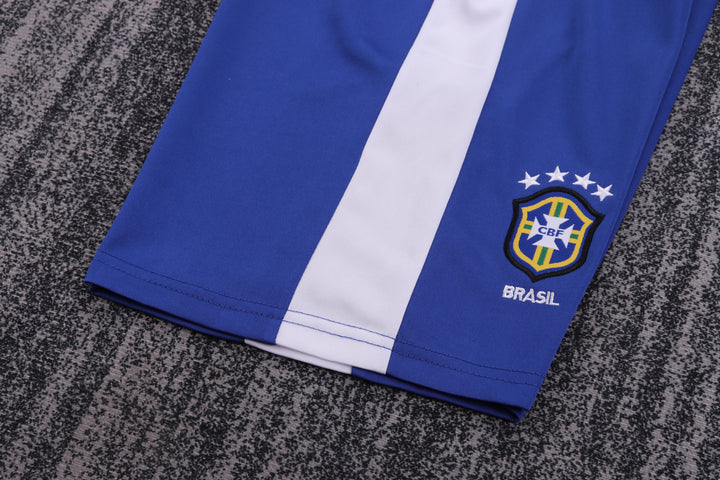 Camisa Retrô Brasil 1998 Home Manga Longa Infantil – Belt Sports