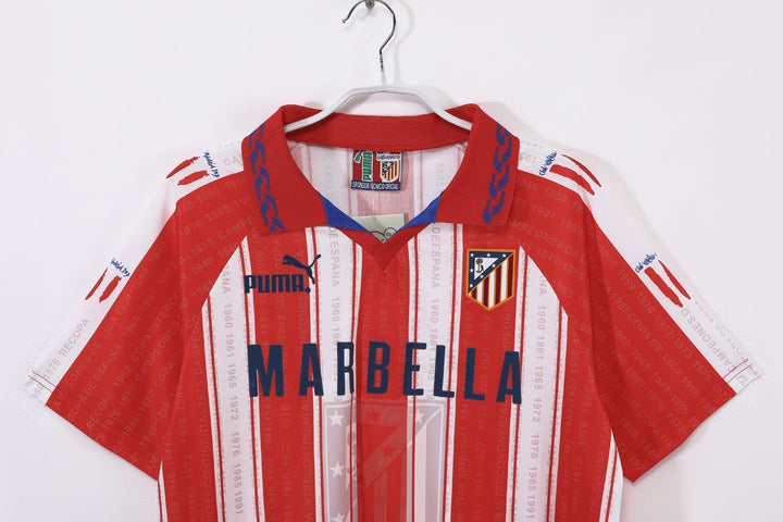 Camisa Retrô Atletico Madrid 1995/96 Home – Belt Sports