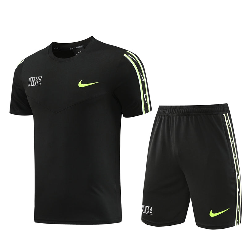Kit Nike - Preto/Verde